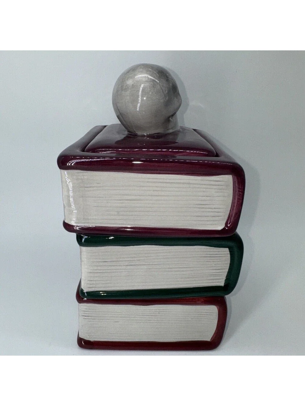 Mr. Halloween Potions Brews Spells Books halloween Cookie Jar Light Up Skull